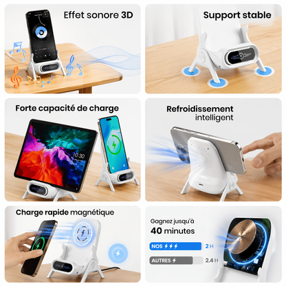Support Sans Fil 3-en-1 Pro